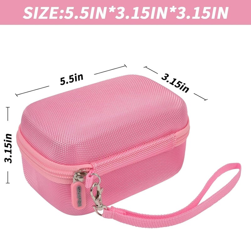 Grapsa Digital Camera Case Compatible with TEBNGIHNM for Duluvulu for Oiadek for zheozeig for Zostuic for Toiauaha 4K Vlogging Camera. Storage Holder Bag for Canon PowerShot (Box Only) - Pink - Image 5